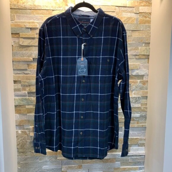 Weatherproof Plaid Print Regular Fit Flannel Shirt - Picture 3 of 6